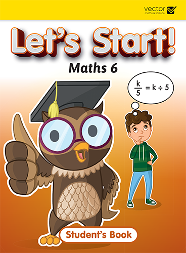 Let’s Start! Maths 6 book cover
