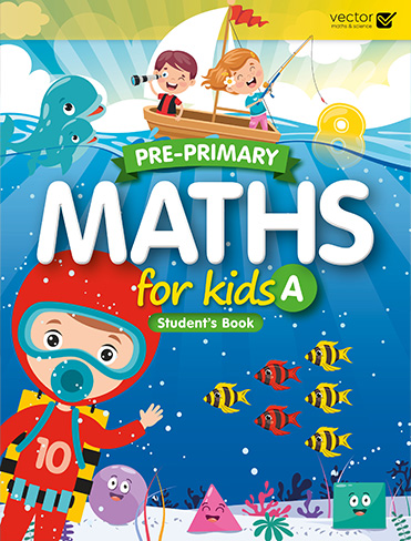 Maths for kids - book cover